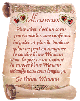 i love you mama - je t'aime m&eacute;re